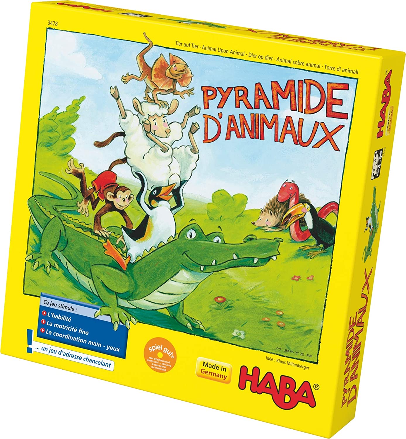 pyramide d'animaux - FRA