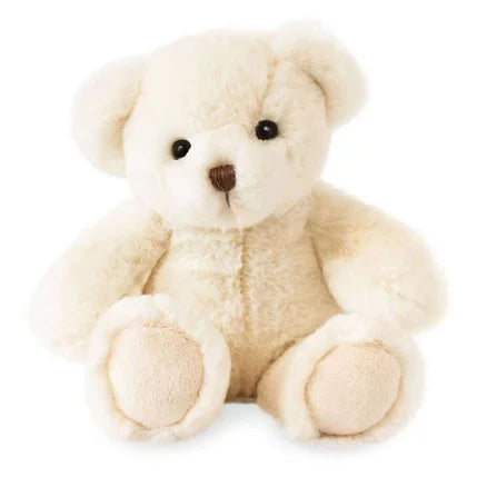 knuffel beer wit titours - 27 cm - peluche ours blanc titours