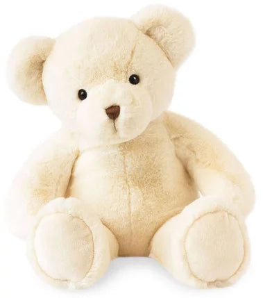 knuffel beer wit titours - 50 cm - peluche ours blanc titours