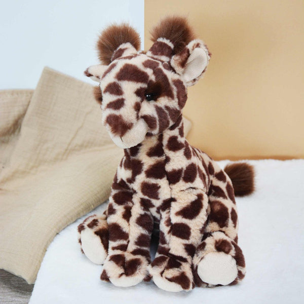 knuffel lisi giraf naturel - peluche lisi giraffe naturelle