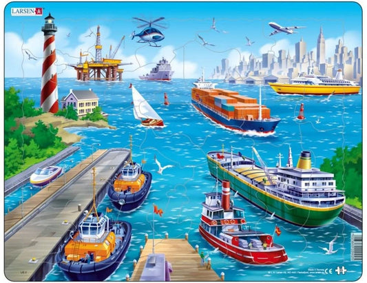 maxi puzzel schepen - maxi puzzle bateaux