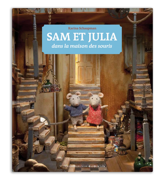livre sam et julia dans la maison des souris FRA