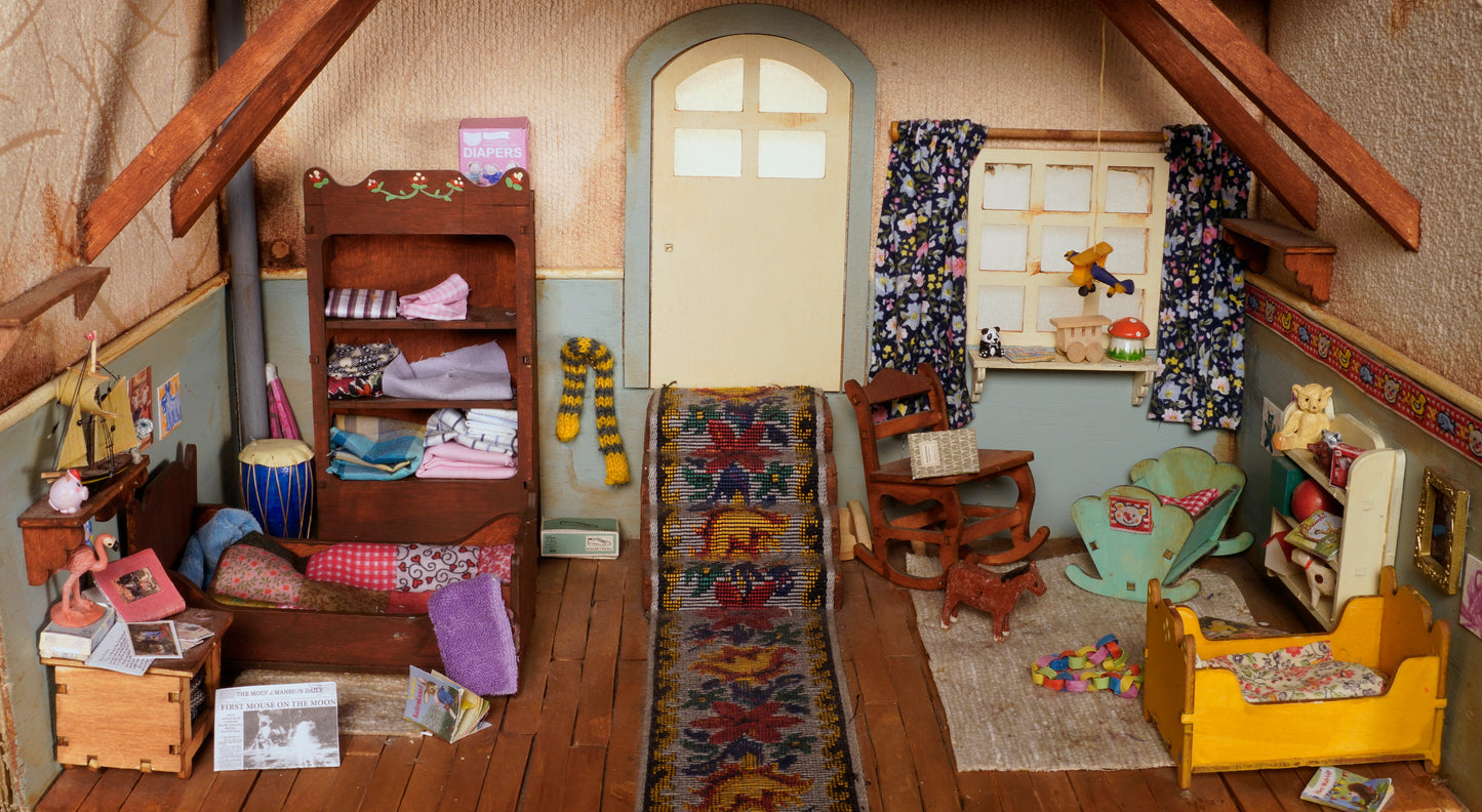 het muizenhuis meubelkit kinderkamer knutselen - ensemble de meubles de chambre à coucher enfant pour assembler