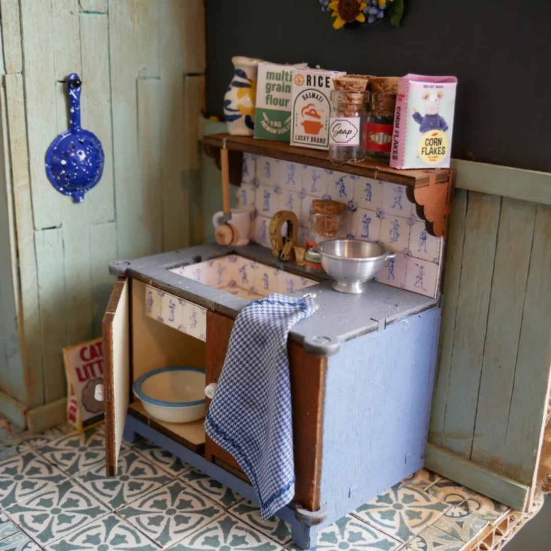 het muizenhuis meubelkit keuken knutselen - ensemble de meubles de cuisine pour assembler