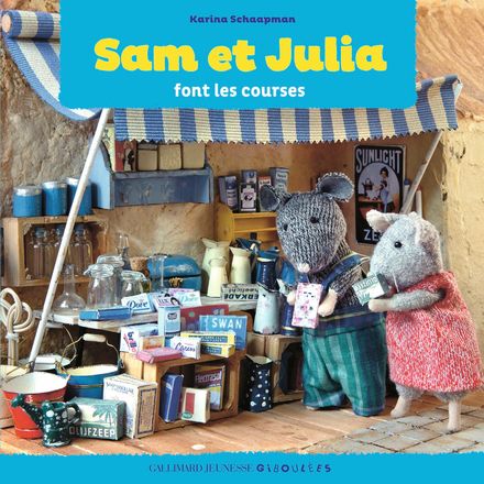 livre la maison des souris Sam et Julia font les courses FRA