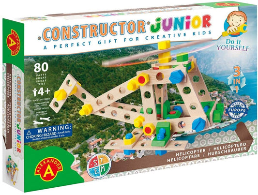 constructor junior montage set 3X1 helicopter 80st
