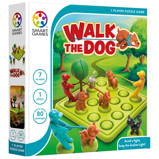 jeux intelligents promener le chien