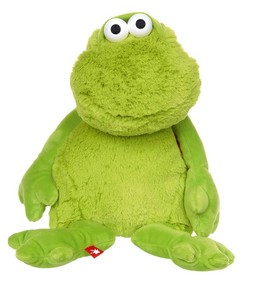 emoties knuffel kikker playQ - peluche grenouille émotions playQ