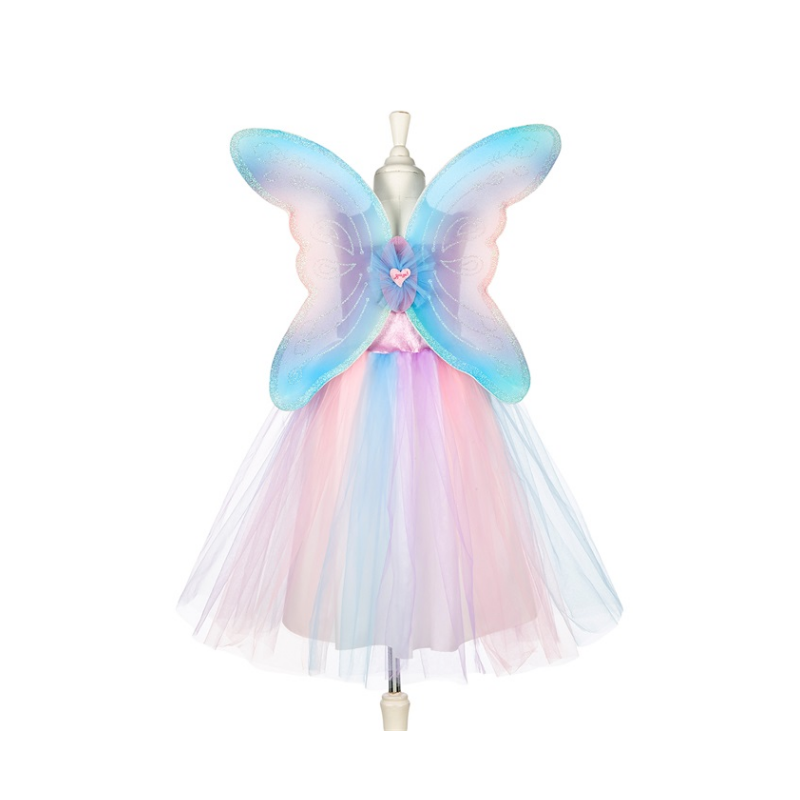 verkleedset elfen jurkje met vleugels felicity - robe de fée avec ailes felicity