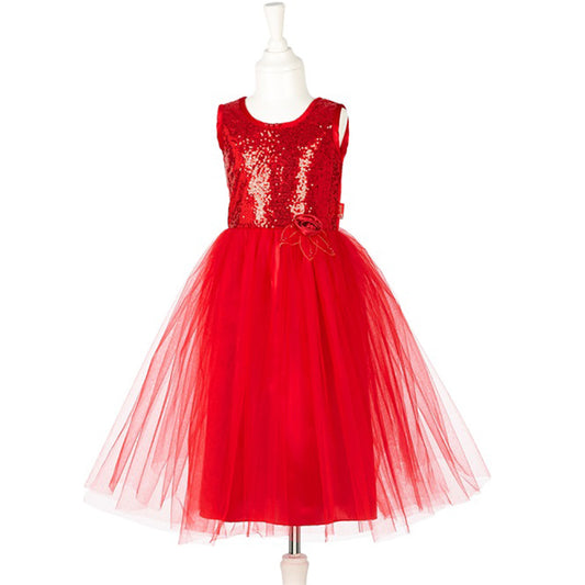 verkleedset feestjurk scarlet - robe de soirée scarlet