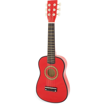 gitaar rood - guitare rouge