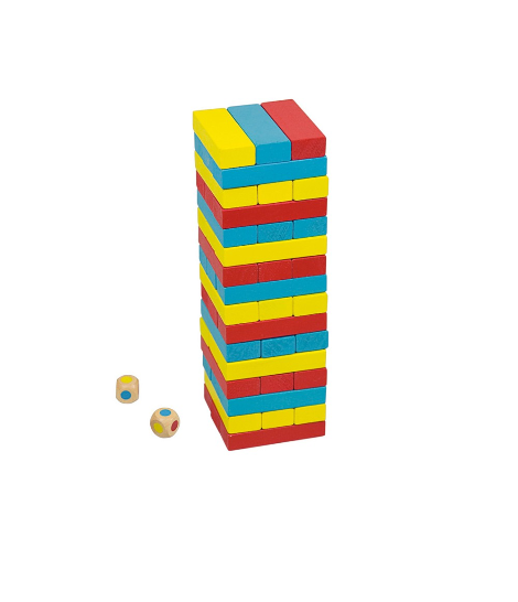 blokken toren - tour des cubes