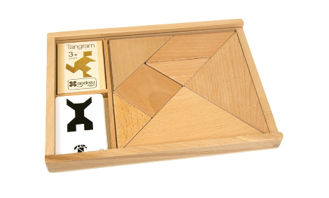 tangram in royaal formaat, tangram en format royale