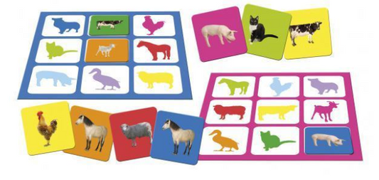 Lotto met boerderij dieren  Le Lotto avec les animaux de la ferme