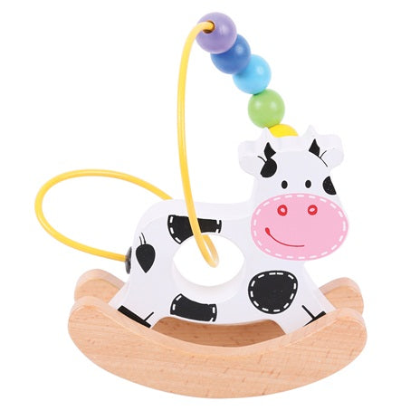 waggelfiguur koe, une figurine balancier vache