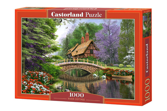 puzzel river cottage 1000pc