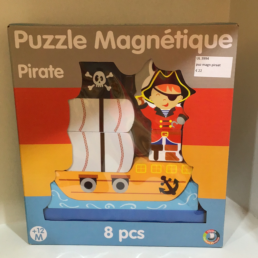 puzzel magnetisch piraat - puzzle magnétique pirate