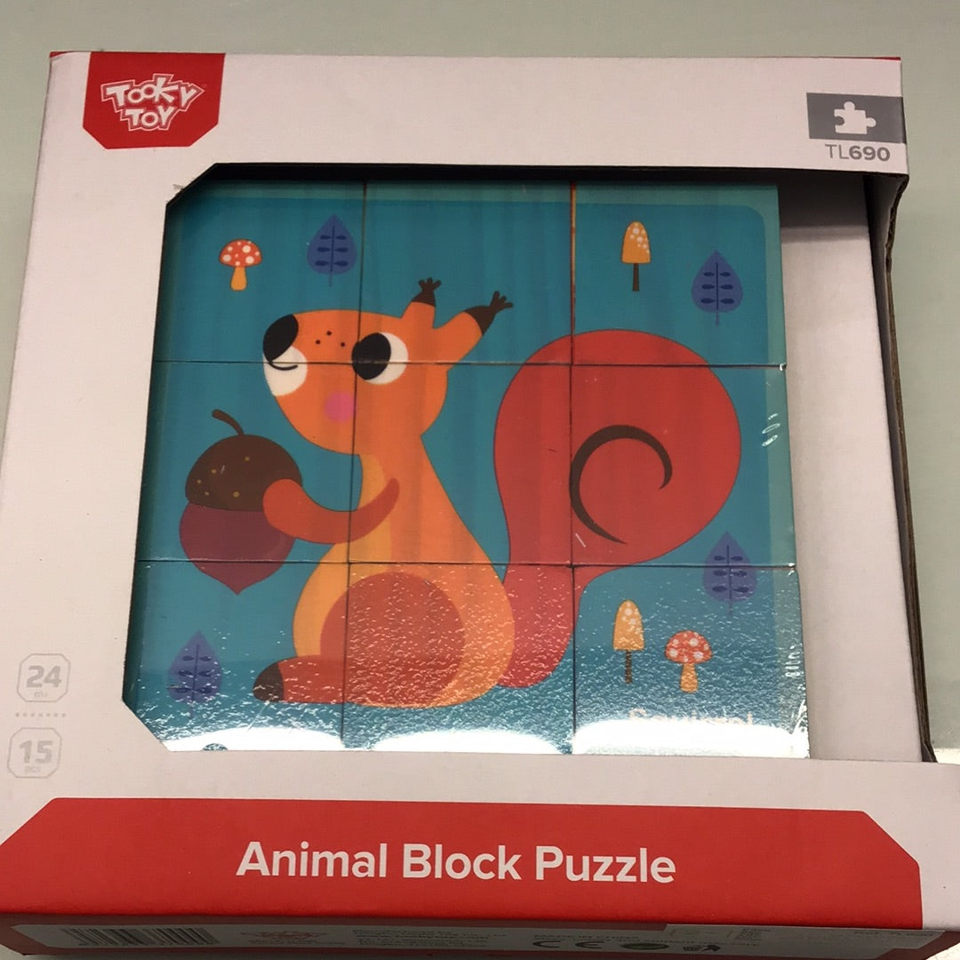 Puzzel  blokken geschilderd - puzzle blocs peint