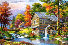 Puzzel Old mill 500pc