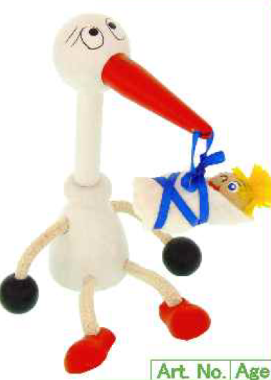 figuur met veer